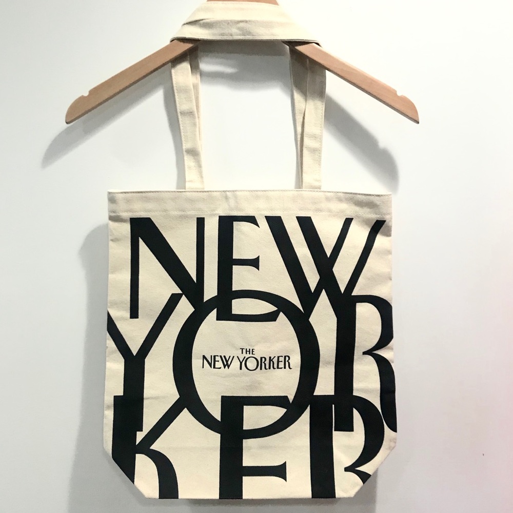 Brand New New Yorker Print Tote Shoulder Bag